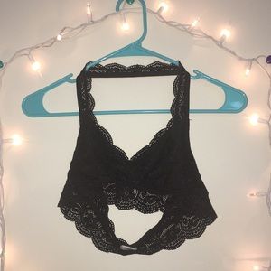 Black Lacey bralette
